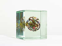 *Seed 7*, 2025
Glass, Epoxy, Acrylic Paint
13.125 x 11.125 x 10.375 inches